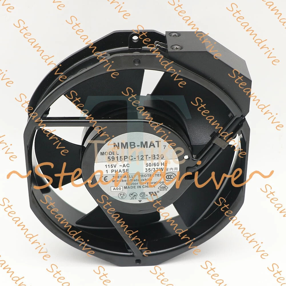 1PCS Nmb Technologies 5915Pc-12T-B30 Axial Fan 150Mm 115Vac 380Ma