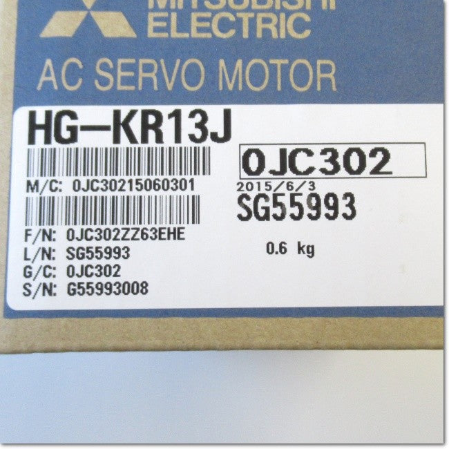 1PC MITSUBISHI AC SERVO MOTOR HG-KR13J HGKR13J