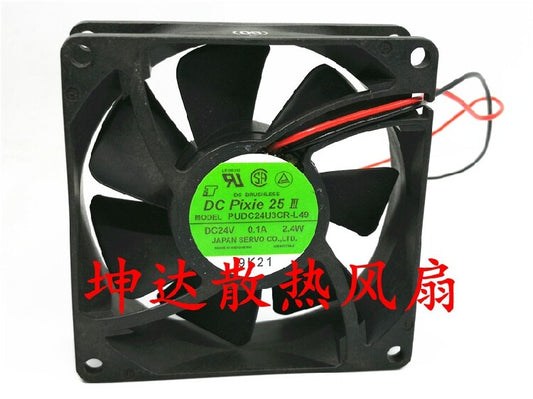 1pcs  SERVO PUDC24U3CR-L49 DC24V 0.12A cooling fan
