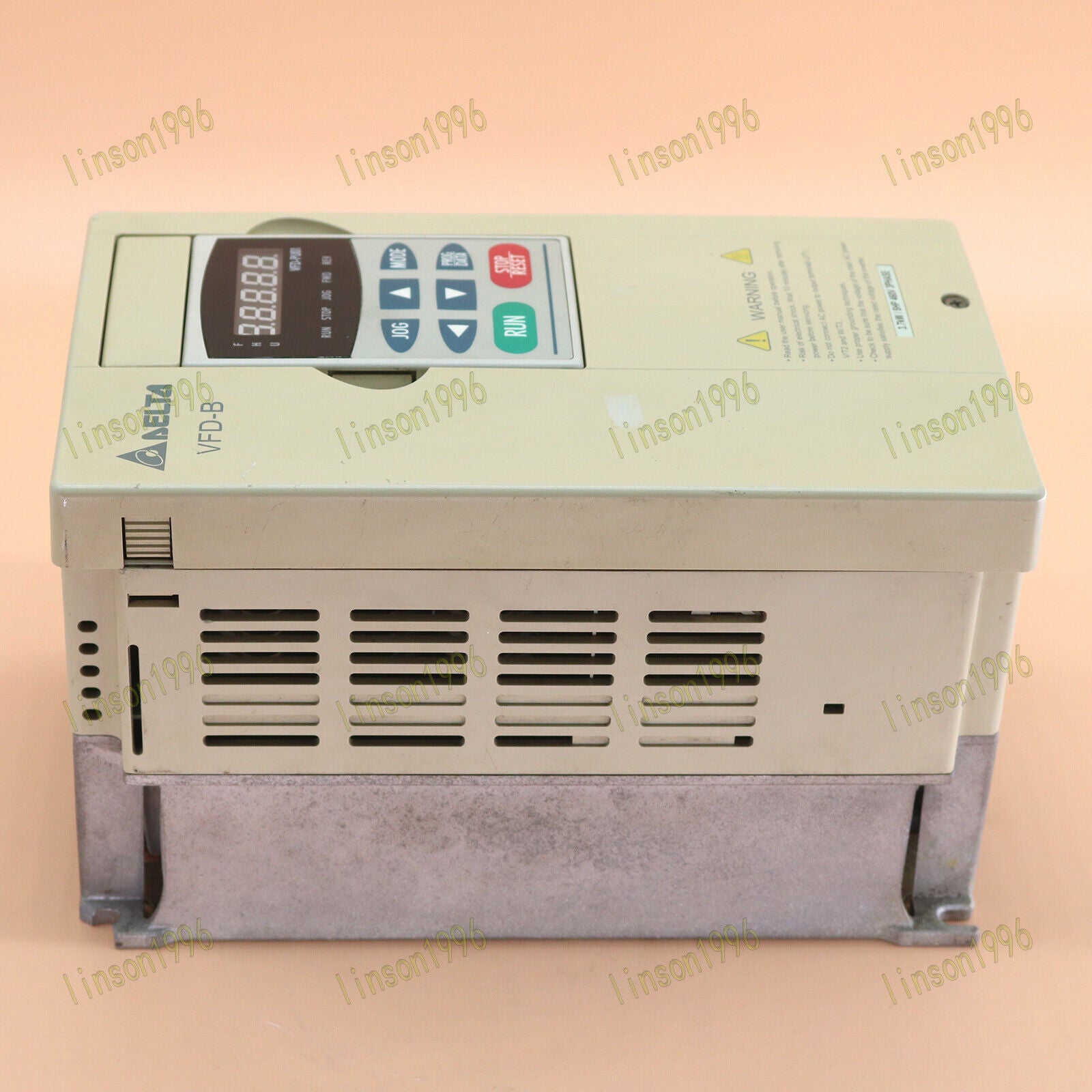 used 1pcs  Delta VFD-037B43A VFD037B43A 380V 3.7KW Inverter Tested In Good Delta