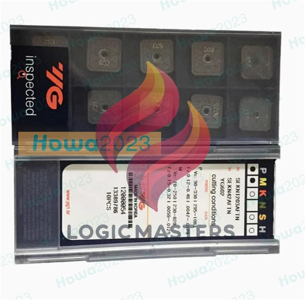 10Pcs/Box YG SEKR1203 AFTN YG602 SEKR42AFTN SEKR1203AFTN Blade Carbide Inserts