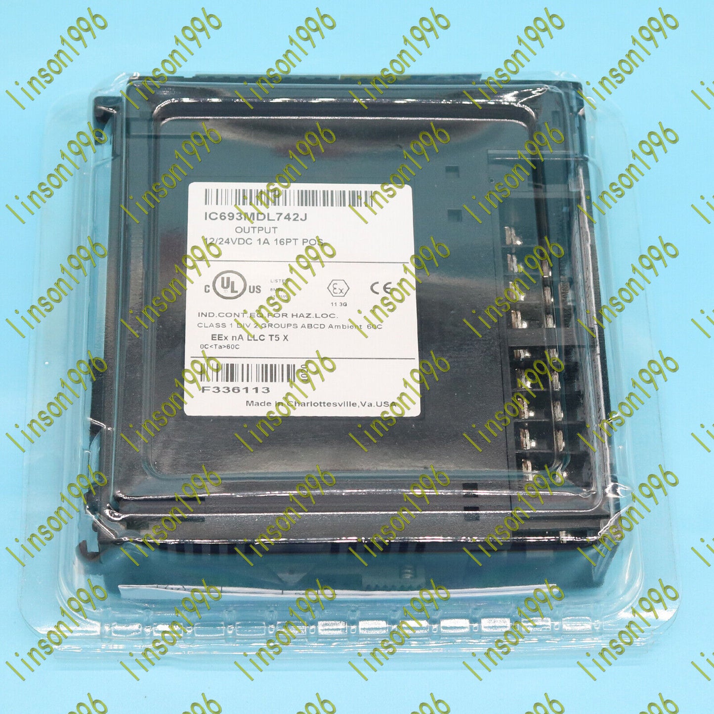 New One Fanuc IC693MDL742J 12/24VDC 1A 16PT POS - FANUC