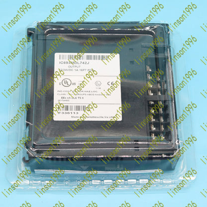 New One Fanuc IC693MDL742J 12/24VDC 1A 16PT POS - FANUC