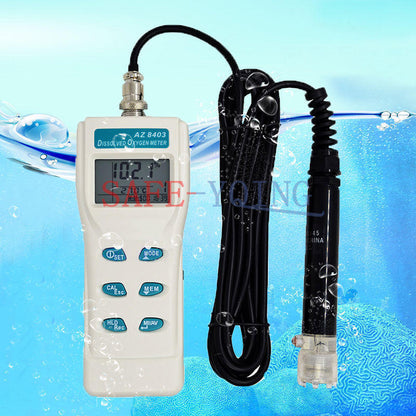 new 1PCS AZ8403 Handheld Dissolved Oxygen Meter AZ-8403 AZ 8403 - KOEED