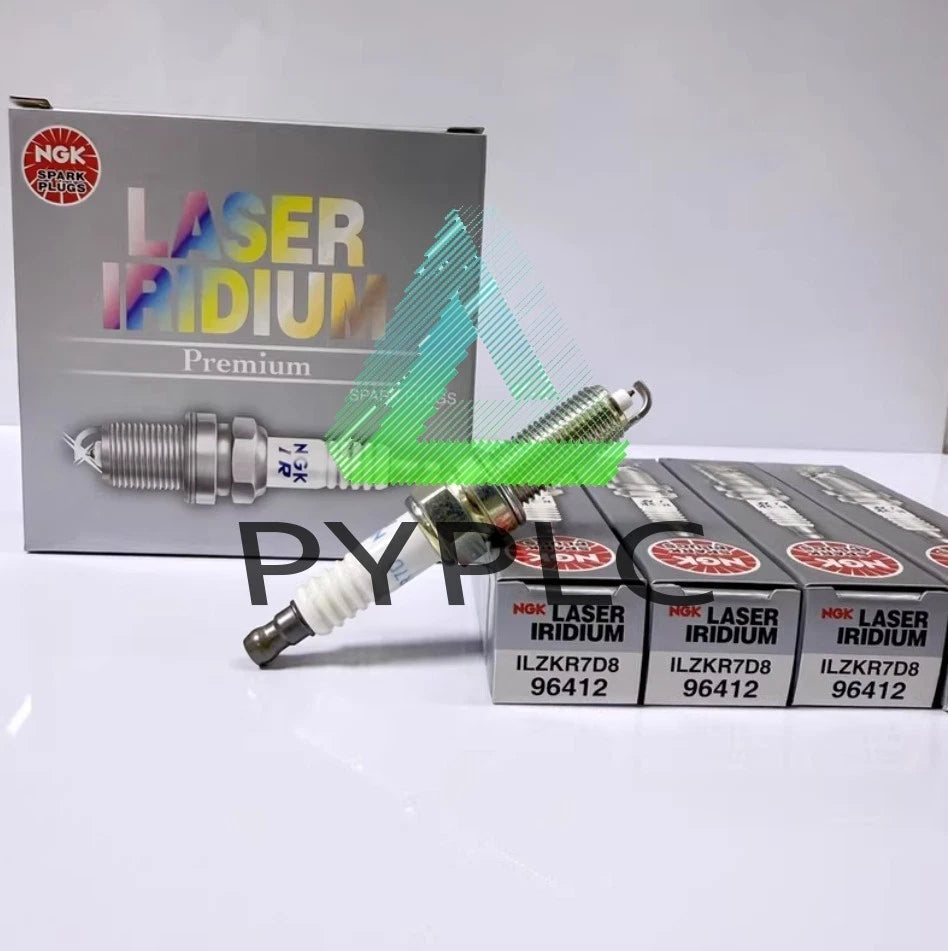 FOR Spark Plug NGK 96412 ILZKR7D8 Set of 4 Pcs
