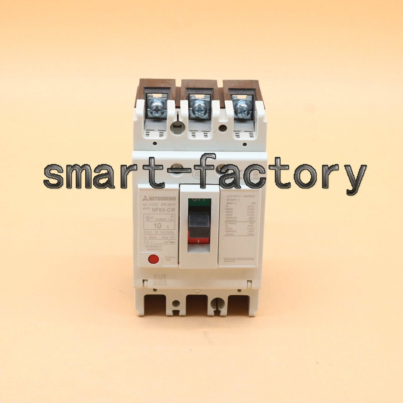 new mitsubishi 1pc nf63-cw 3p circuit breaker module - MITSUBISHI