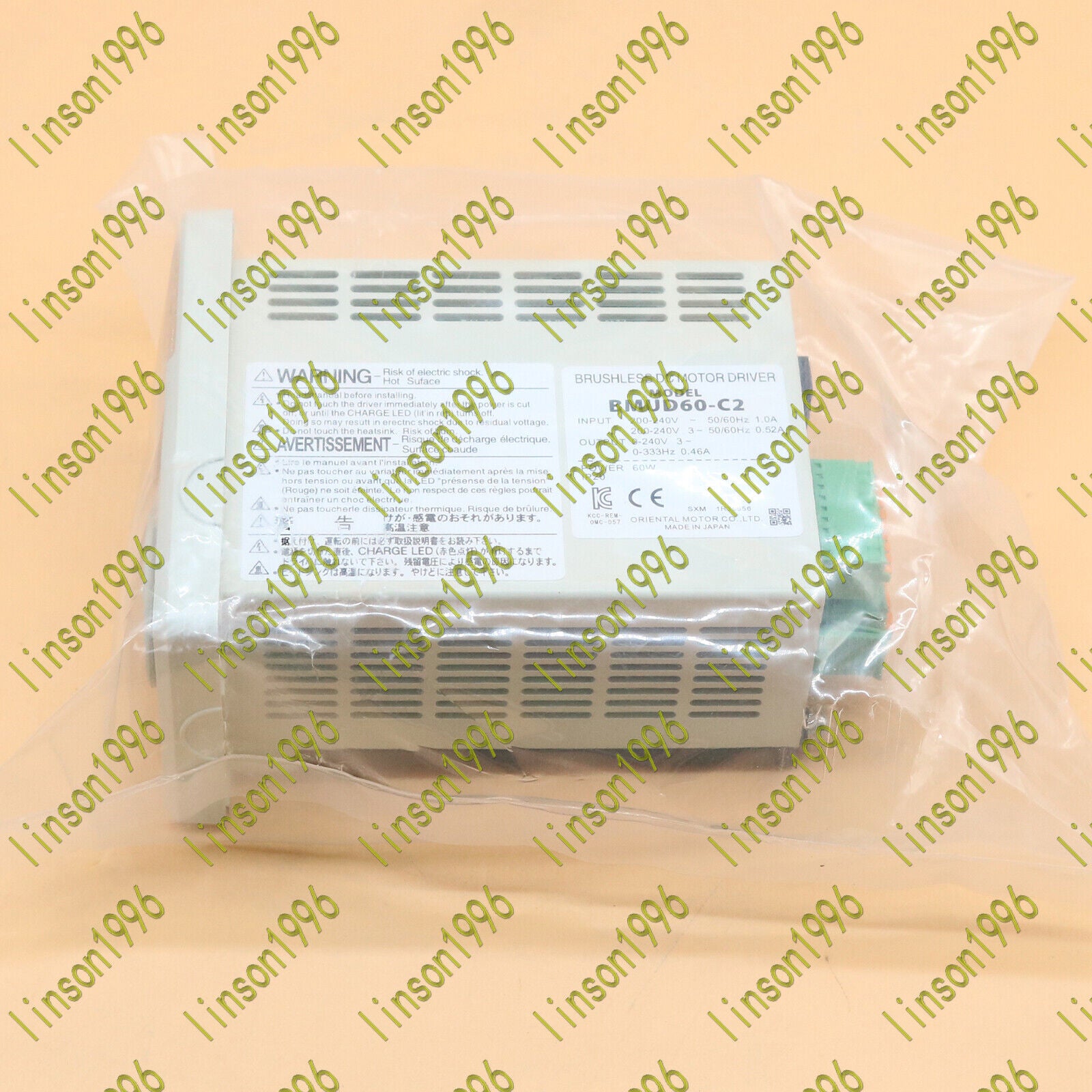 New Oriental Motor BMUD60-C2 Brushless Motor Driver Fast Delivery - ORIENTAL MOTOR