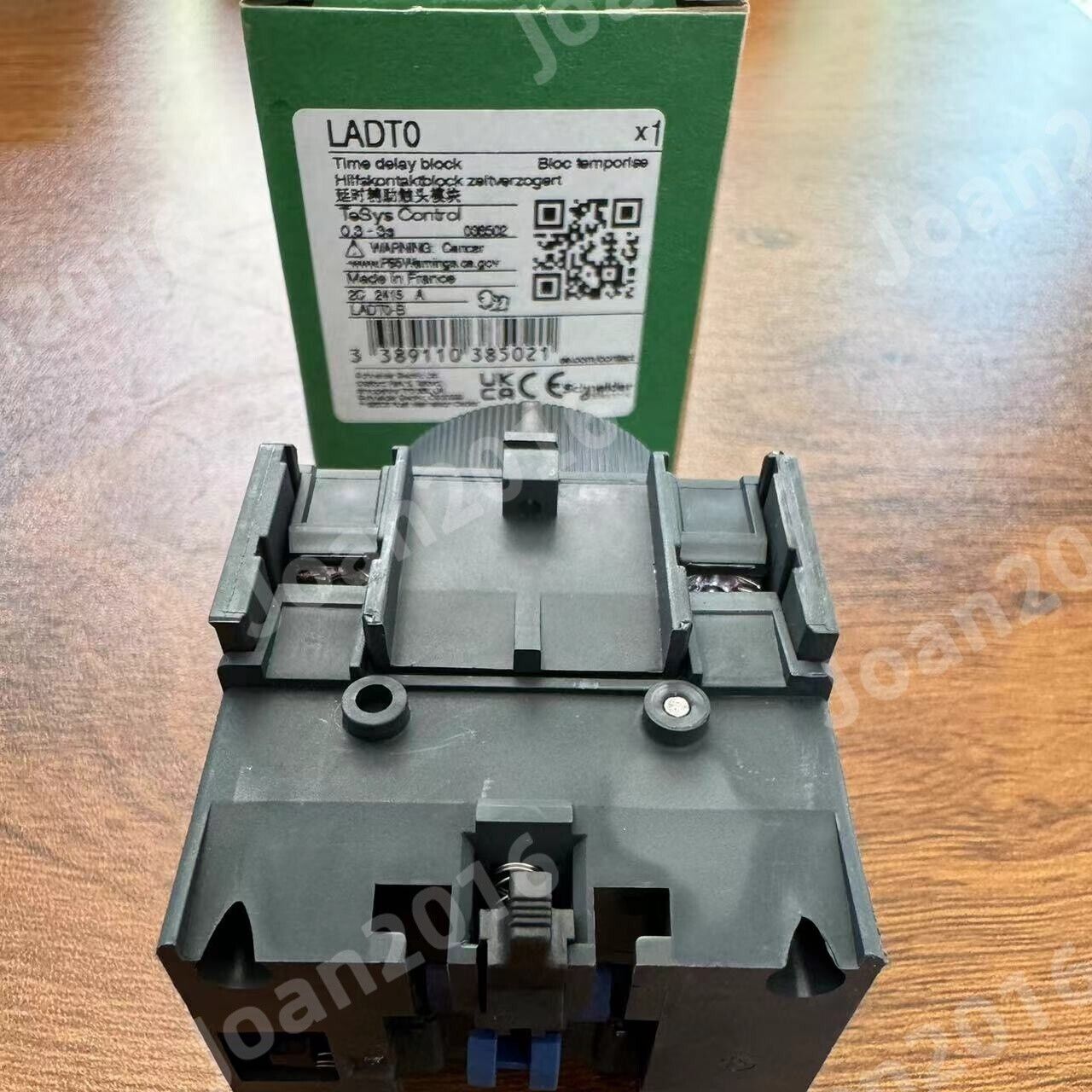 new Schneider LADT0 Contactor Time Delay Block 0.1-3s - SCHNEIDER