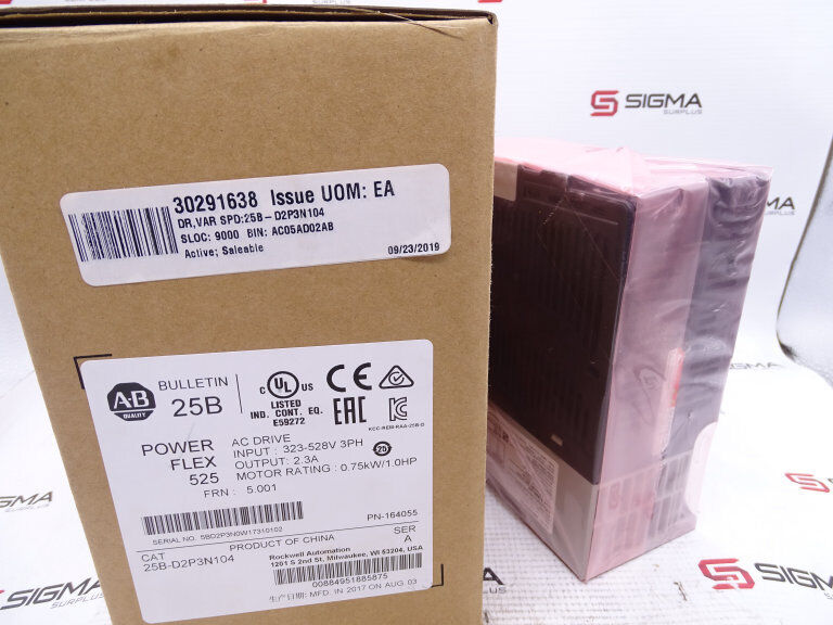 ALLEN BRADLEY 25B-D6P0N104 - ALLEN BRADLEY