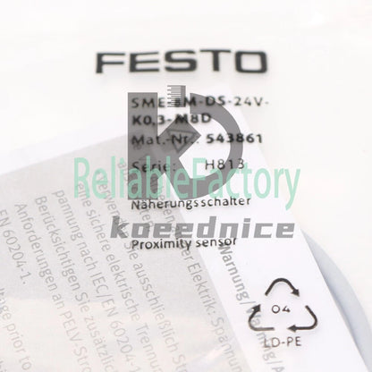 1PCS Festo SME-8M-DS-24V-K-0.3-M8D