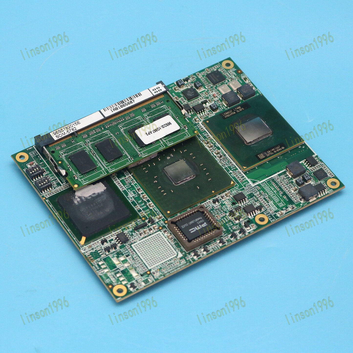 used One Advantech SOM-5782 Rev.A1 Industrial Motherboard Tested - ADVANTECH