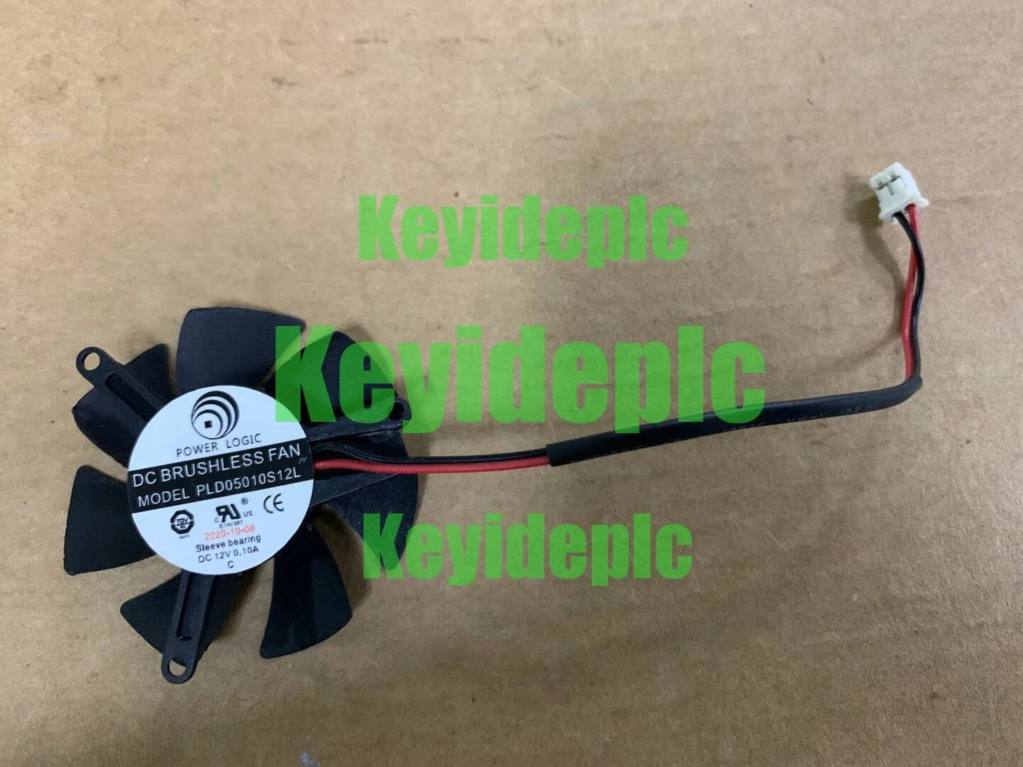 1X PLD05010S12L (DF0501012SEE2C T125010SL) 2 Pin 45mm Fan ATI nVIDIA Video Card