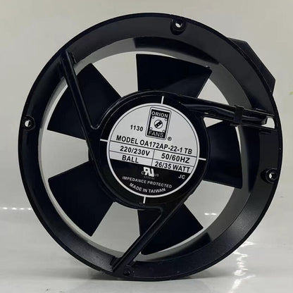 ORION MODEL OA172AP-22-1TB 220/230V 26/35W cooling fan