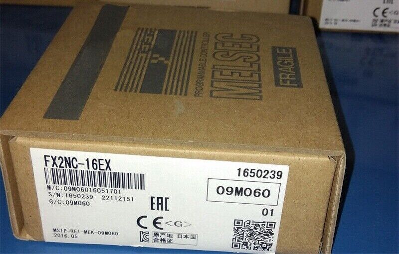 FX2NC-16EX 1PCS MITSUBISHI PLC PROGRAMMABLE CONTERLLER MODULE FX2NC-16EX