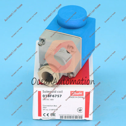 018F6757 SOLENOID COIL DANFOSS 24V 18W