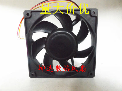 1pcs SANYO 9G1224H4D03 DC24V 0.17A 120 * 120 * 25mm axial flow fan