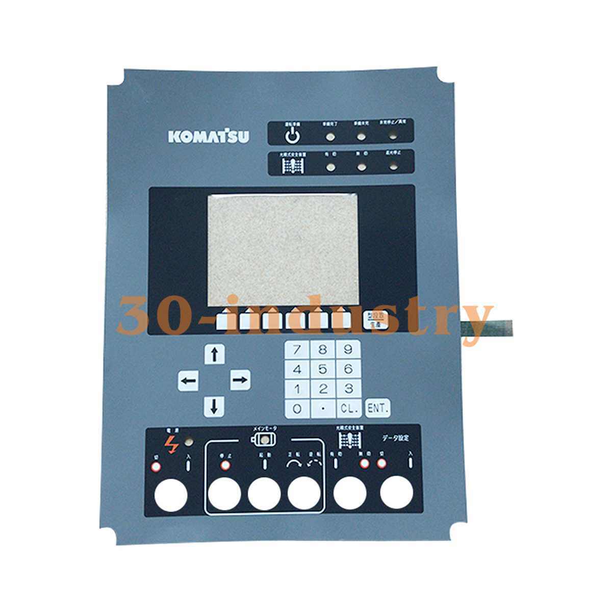 Komatsu Punch SIT-2-CJ2 SIT-Ⅱ-CCPU2 Button Film Replacement - KOMATSU