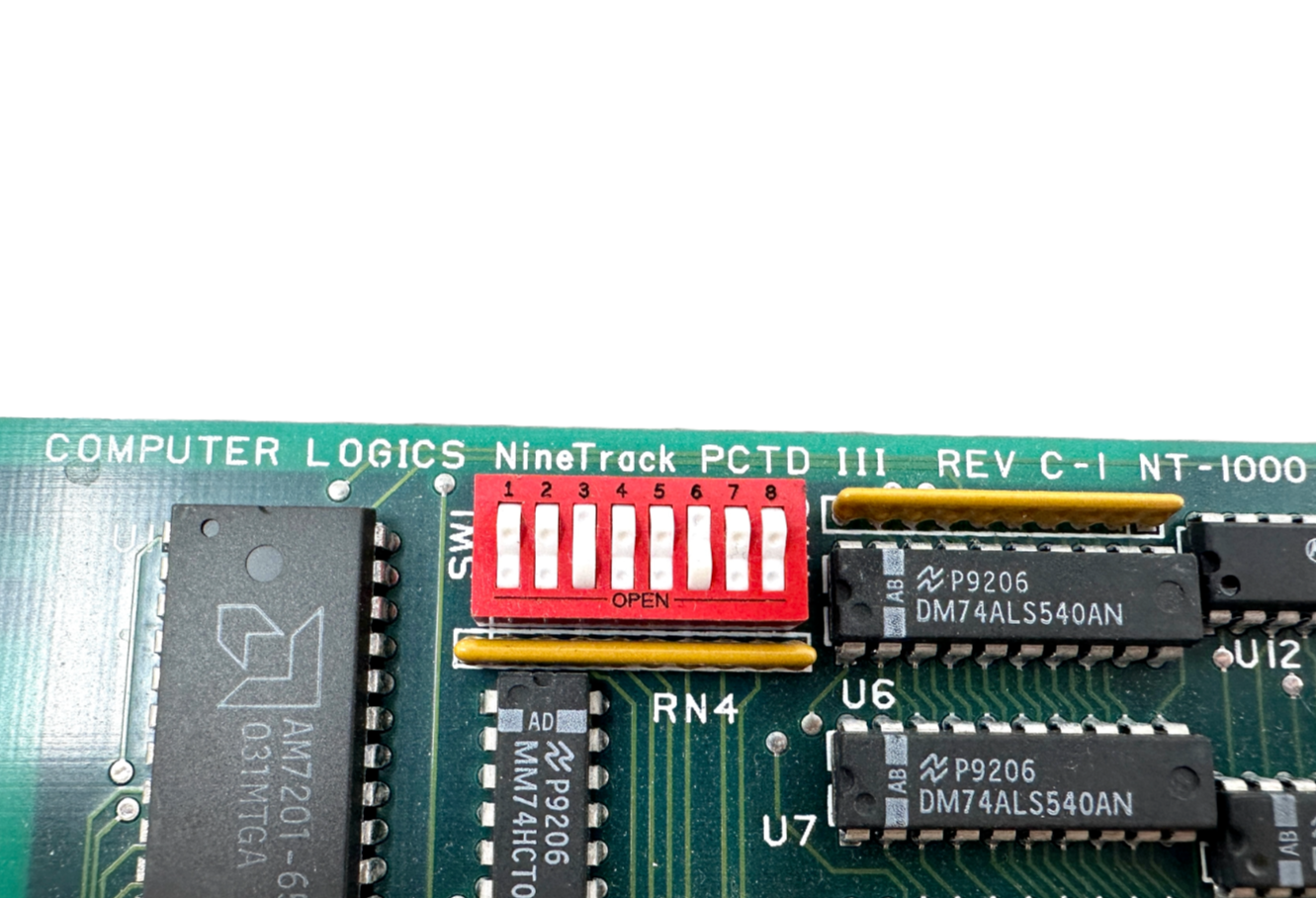 new Computer Logics NineTrack PCTD III Circuit Board