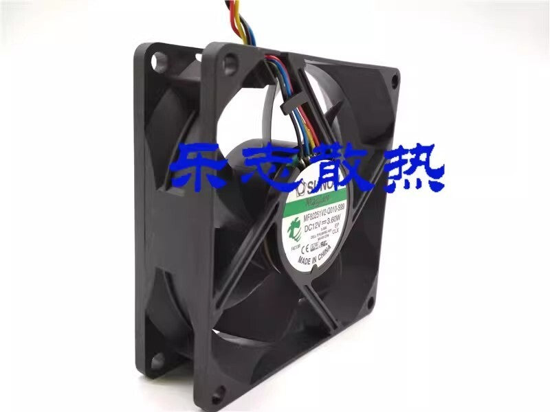 SUNON MF80251V2-Q010-S99 8025 DC12V 3.60W 4-Wire Inverter Cooling Fan
