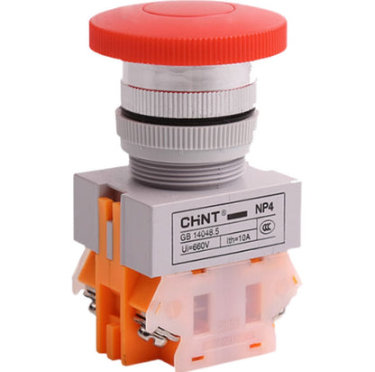 10PCS  Chint NP4-11M/1  Pushbutton Switches 1NO+1NC