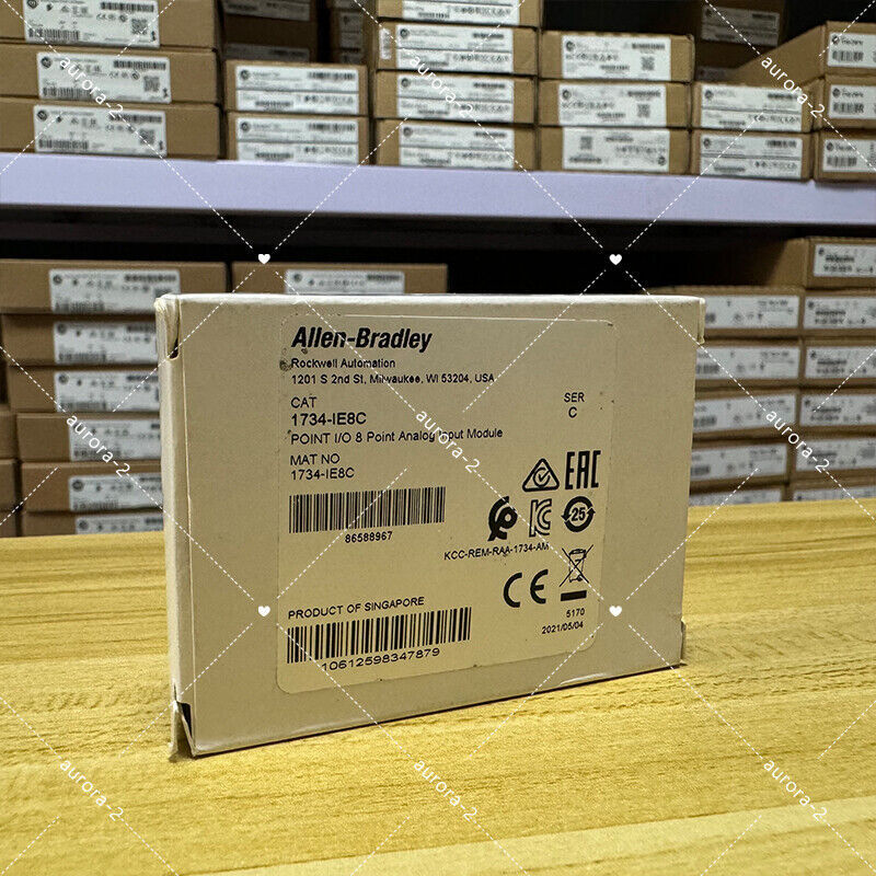 Sealed Allen-Bradley 1734-IE8C 8 POINT Analog Input Module AB 1734IE8C - ALLEN-BRADLEY