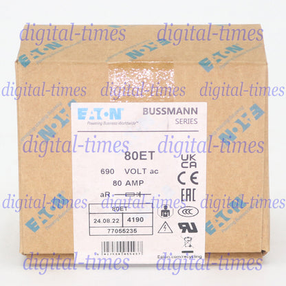 Fuse Bussmann Eaton BX88:4 80ET 80A 690V - BUSSMANN