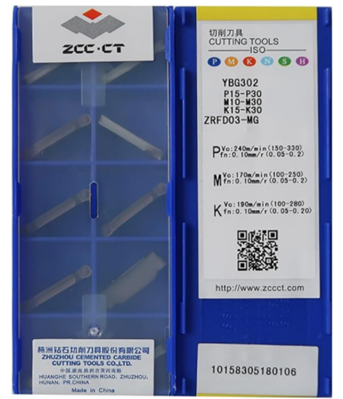 ZCCCT ZRFD03-MG YBG302 CNC Drilling Blade - ZCCCT TOOL