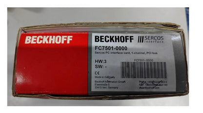 Brand New Beckhoff FC7501-0000 Interface Card PCI Bus 1 Channel - BECKHOFF