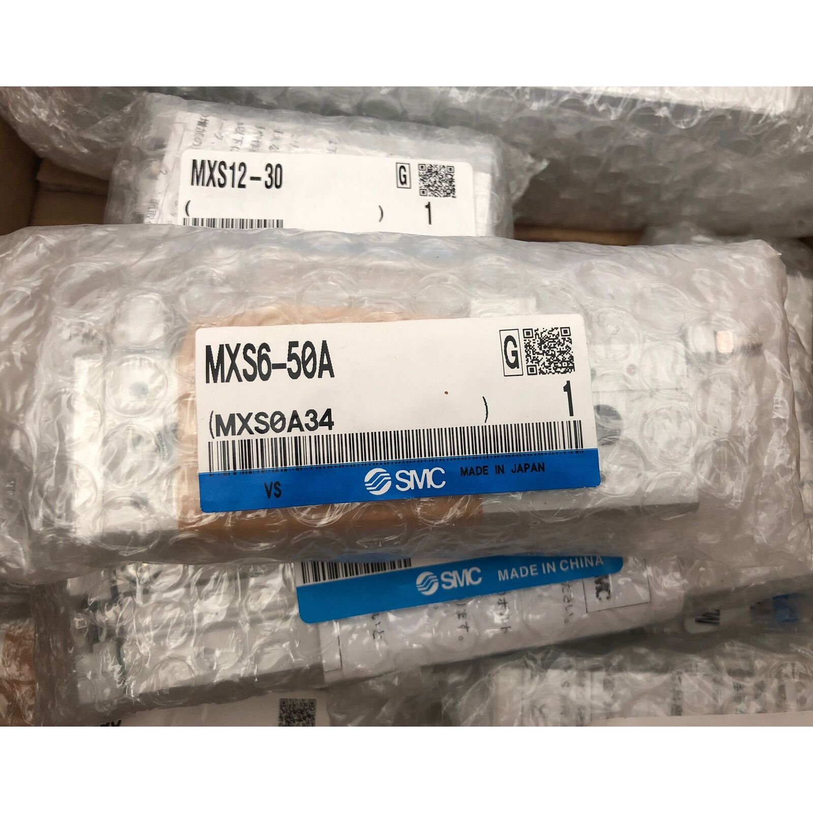 new ONE SMC MXS6-50A pneumatic slide - SMC