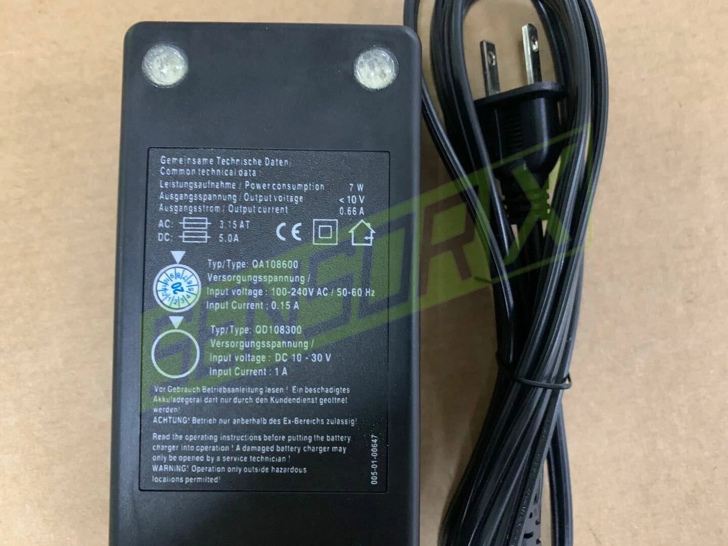 For HBC QA108600 QD108300 Charger D-74564 Can Charge BA223030/BA223000 Battery~