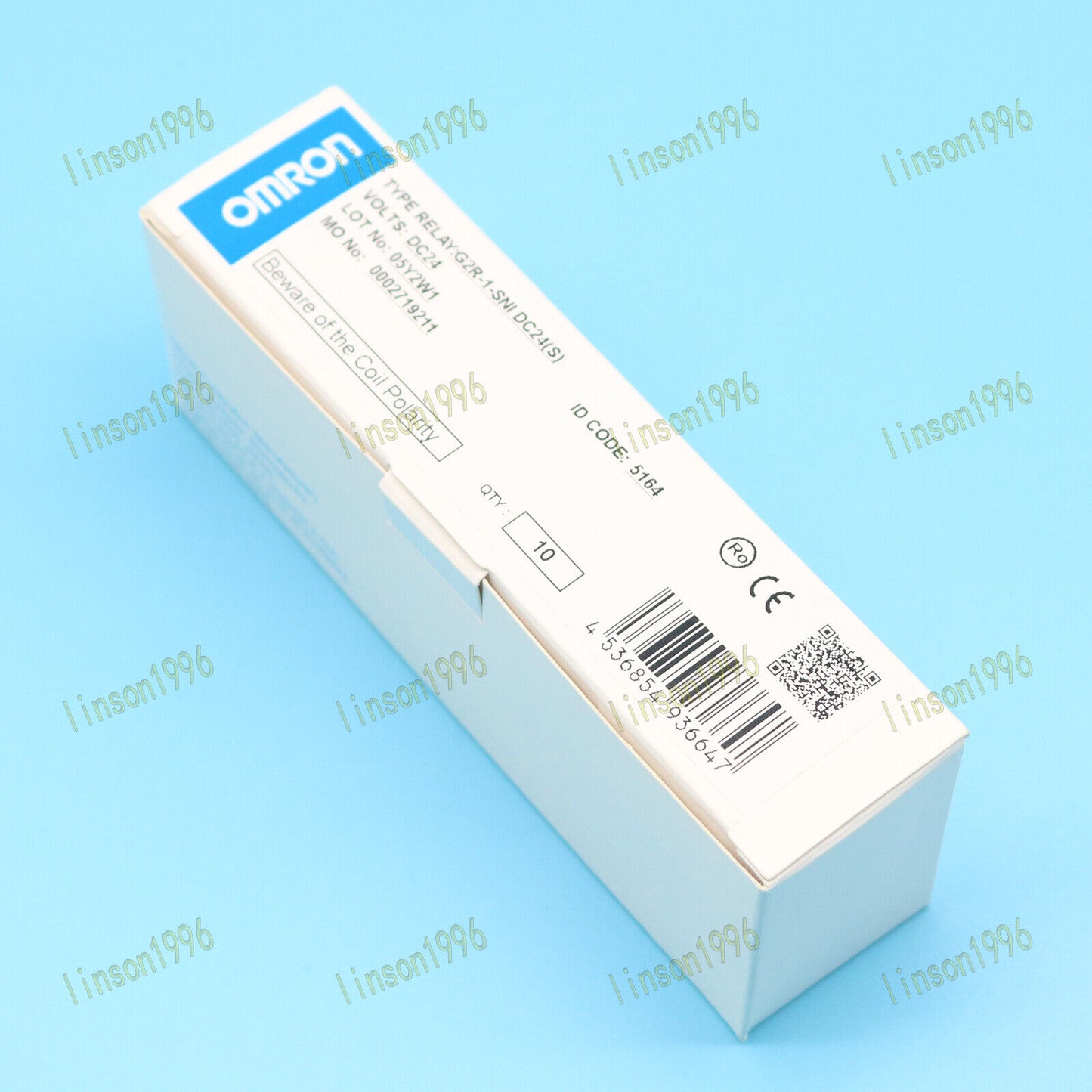 10-PC Omron Relay G2R-1-SNI DC24 Power Plug Relay Box - OMRON