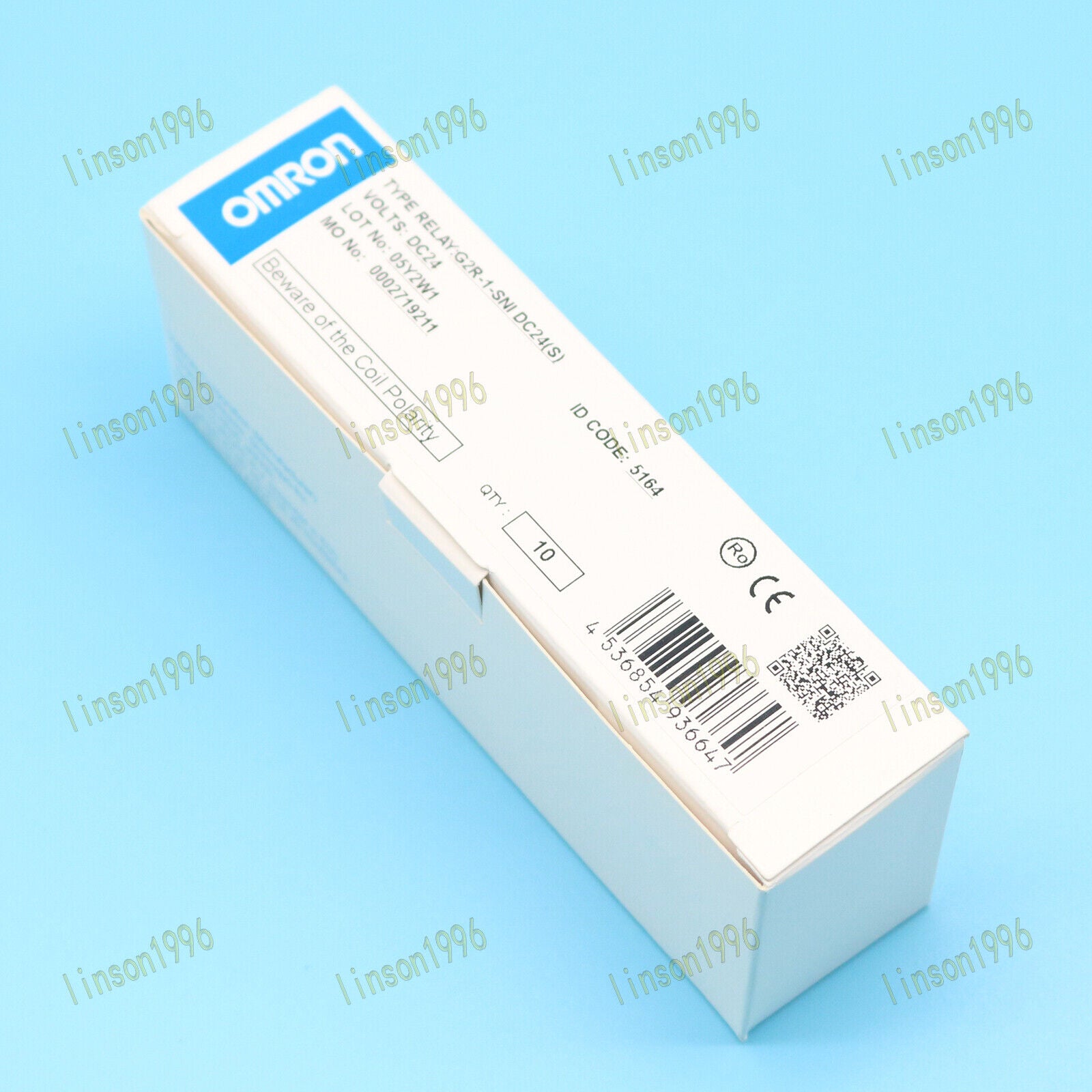 10-PC Omron Relay G2R-1-SNI DC24 Power Plug Relay Box - OMRON