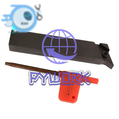 SVQCL1616H16 CNC External Lathe Turning Holder + 10Pcs VCMT160404-SM Inserts