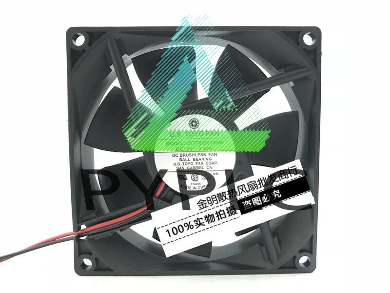 1PC FAN 12V 0.30A 2-wire DC cooling fan 9025 9CM USTF922512HW