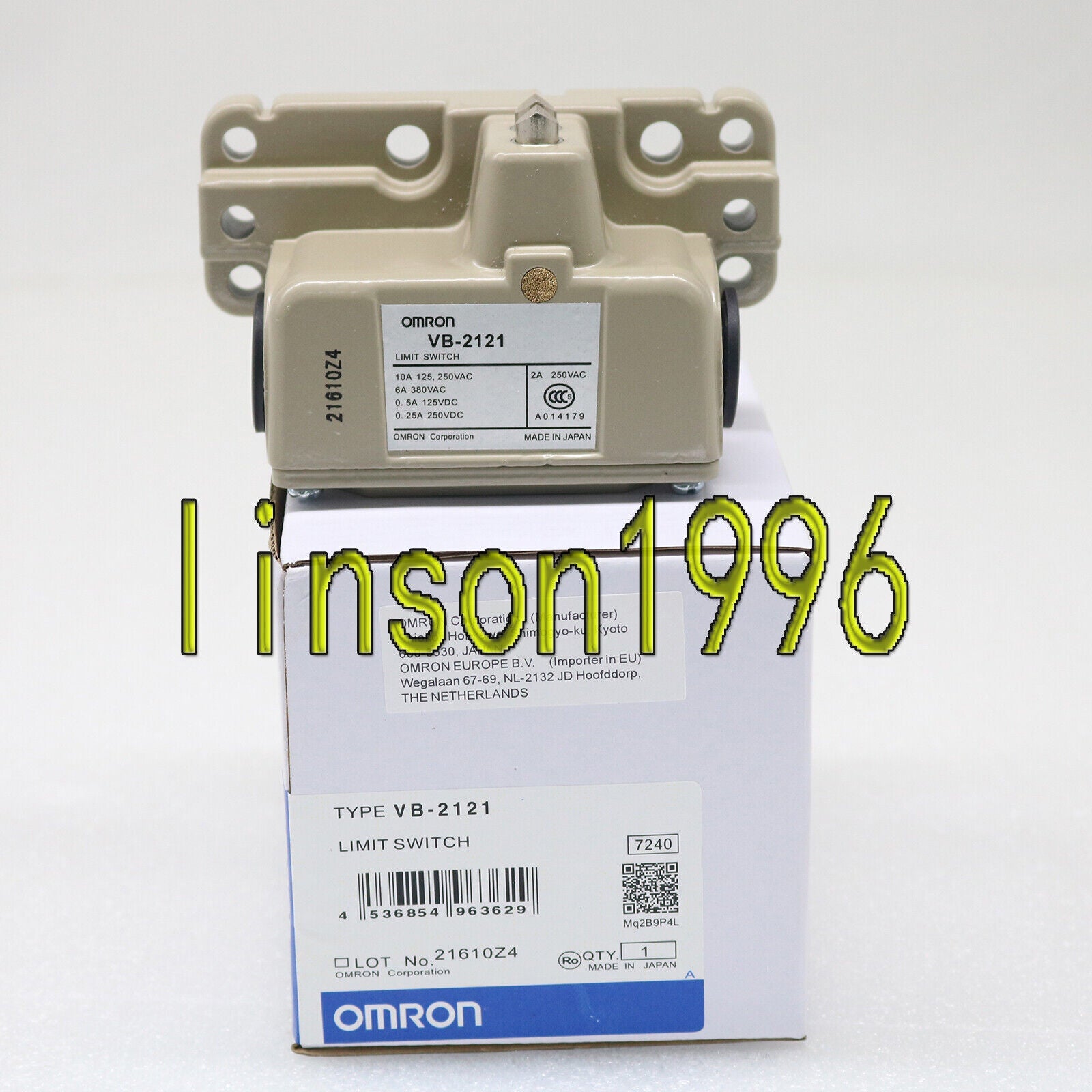 new  Omron limit switch In Box VB-2121 bestplc Omron