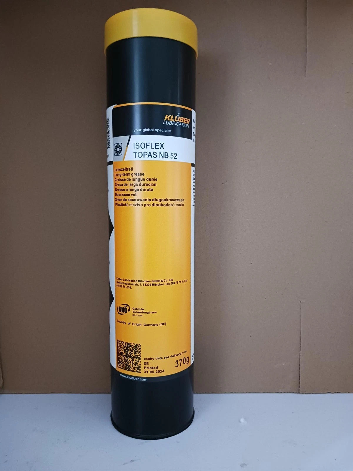 KLUBER Lubrication ISOFLEX TOPAS NB 52 Grease 370g (13 oz) free shipping