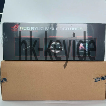 ASUS ROG RYUO IV 360 ARGB AIO Liquid CPU Cooler 360mm Radiator,~