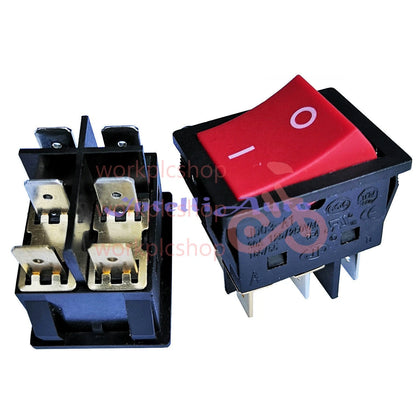 JD03-A1 6Pin 2pcs Rocker Switch 125/250V 30A Inverter Welding Machine button