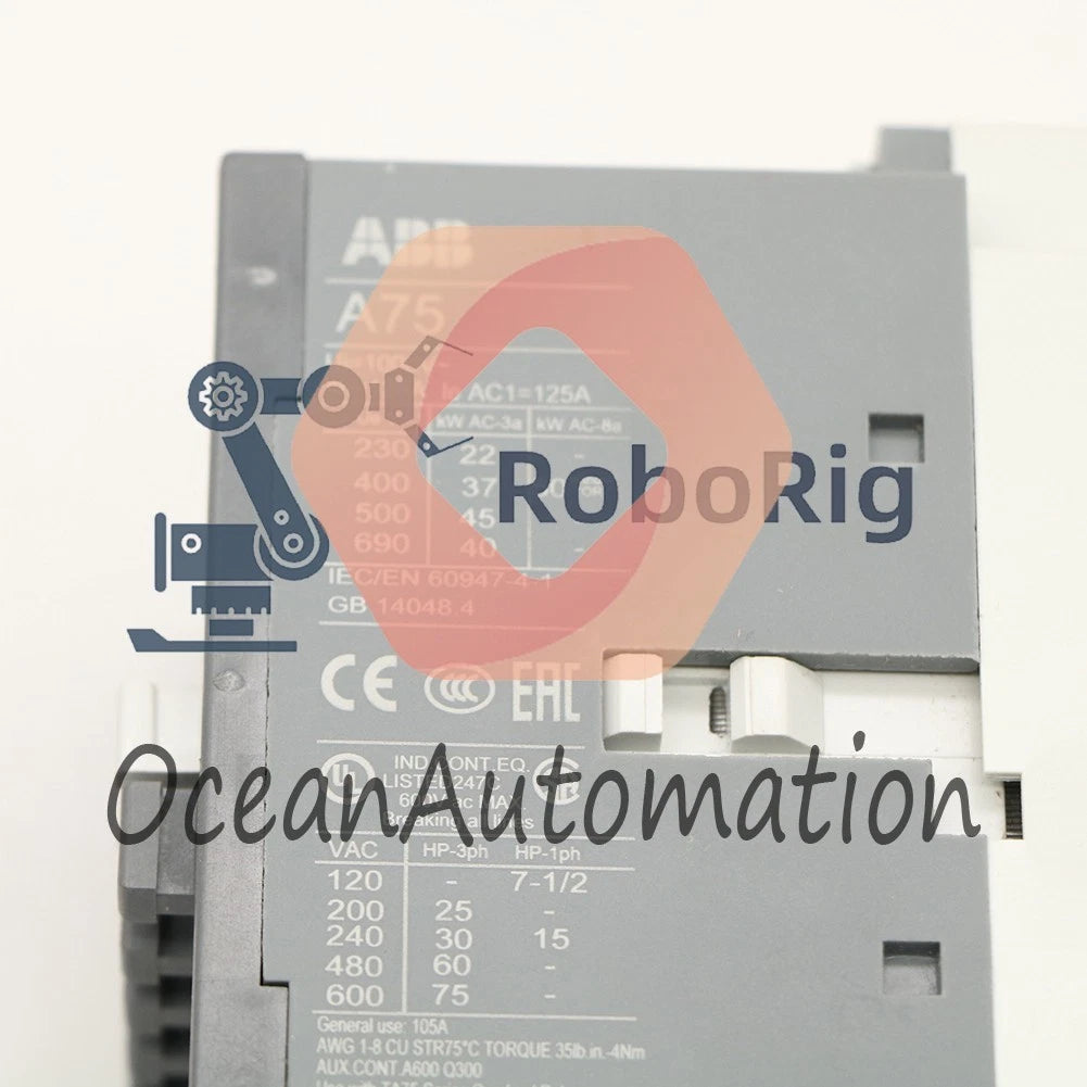 1PCS ABB Contactor A75-30-11 (1SBL411001R8411)