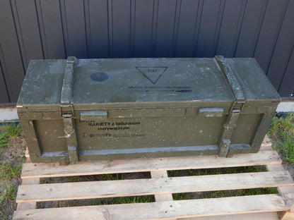 Used Transport Box Crate Wooden Crate Wooden Transit Box CaseMaljutka Malyutka - MALJUTKA MALYUTKA