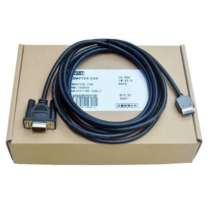 1x PLC Programming Cable AL-00490833-01 For R/Q Series Servo
