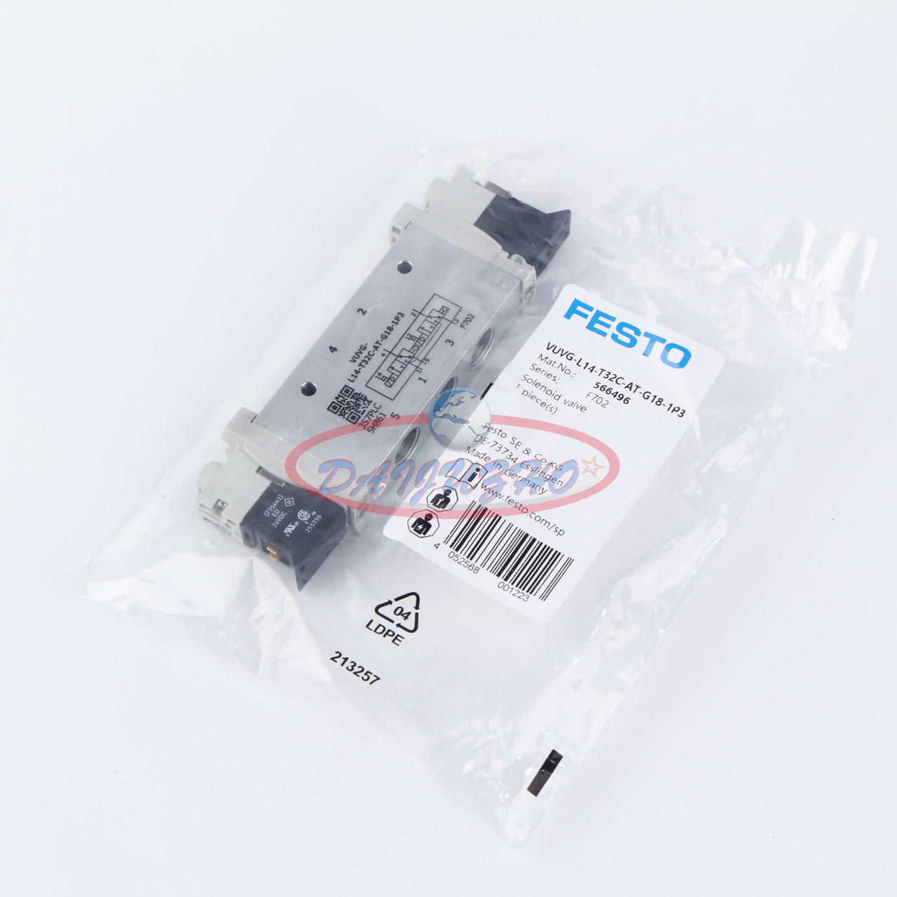 FESTO Solenoid Valve VUVG-L14-T32C-AT-G18-1P3 - FESTO