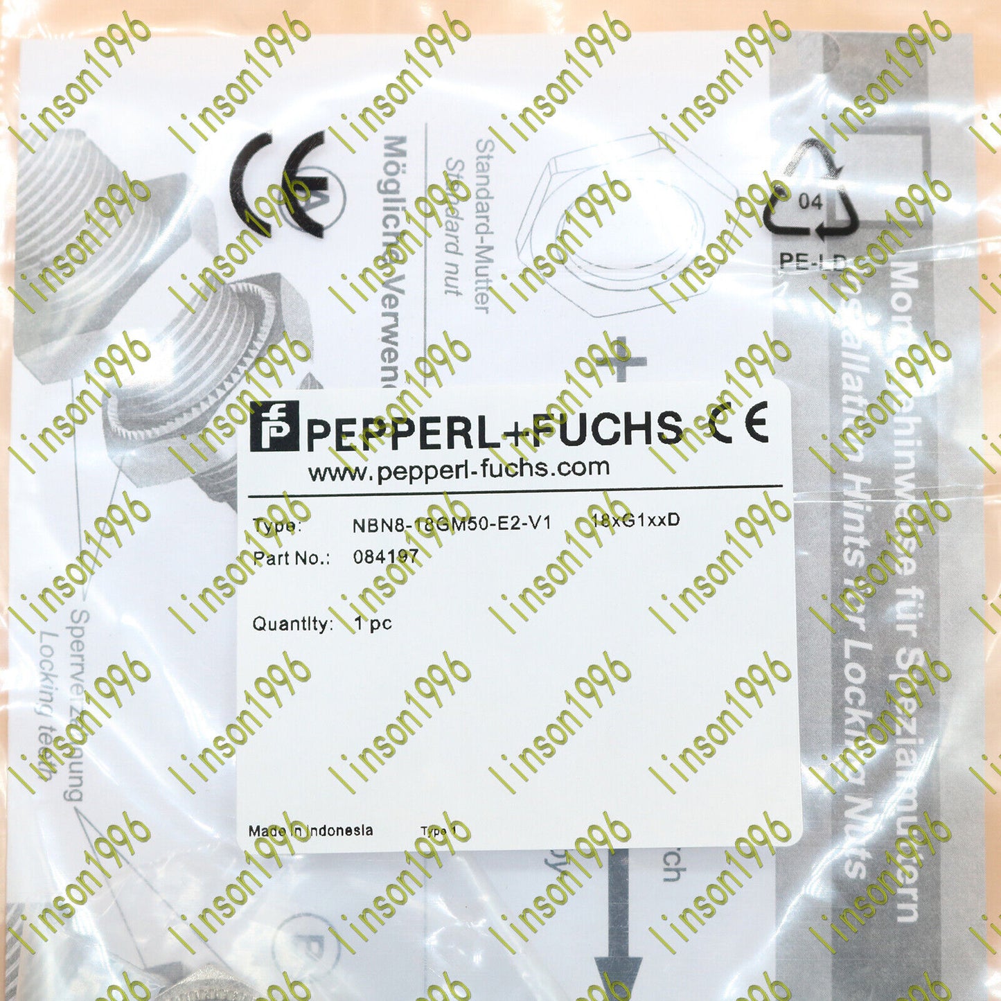 Pepperl+Fuchs NBN8-18GM50-E2-V1 Proximity Switch - PEPPERL+FUCHS