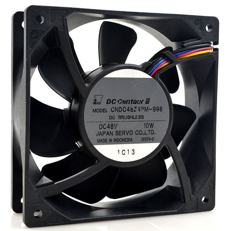 1pcs  SERVO CNDC48Z4PM-998 12038 48V 10W 12CM 4-wire Inverter cooling fan