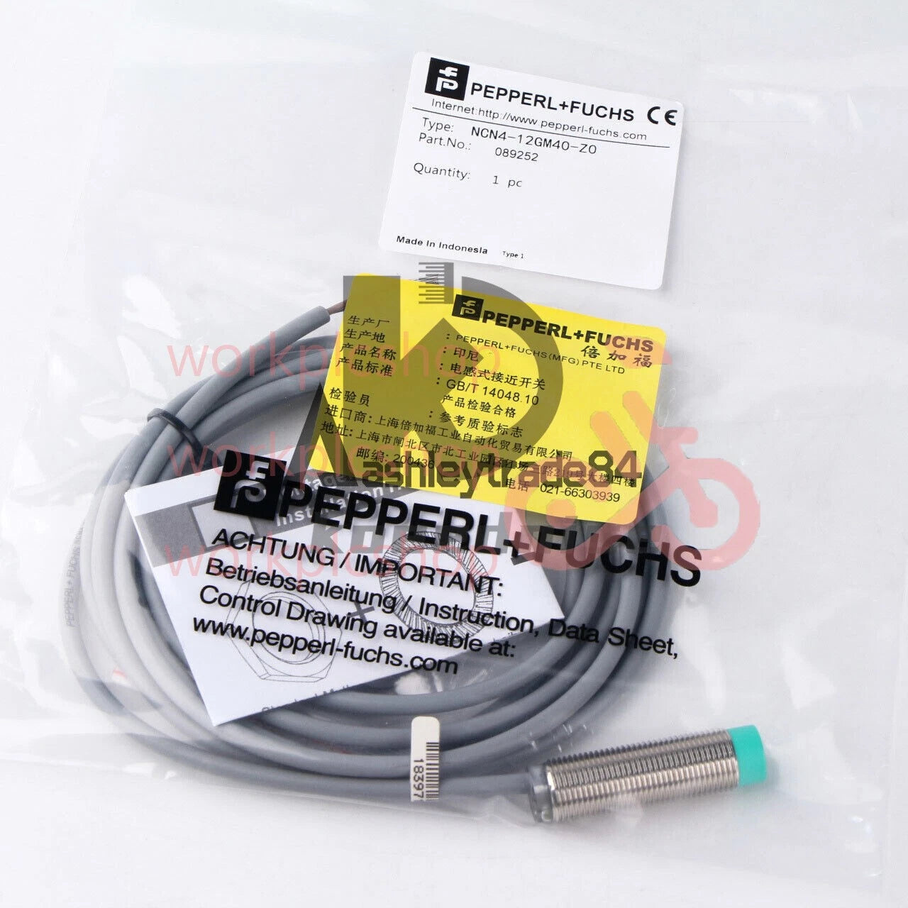 1PC for Pepperl+ FUCHS NCN4-12GM40-Z0 Proximity switch sensor