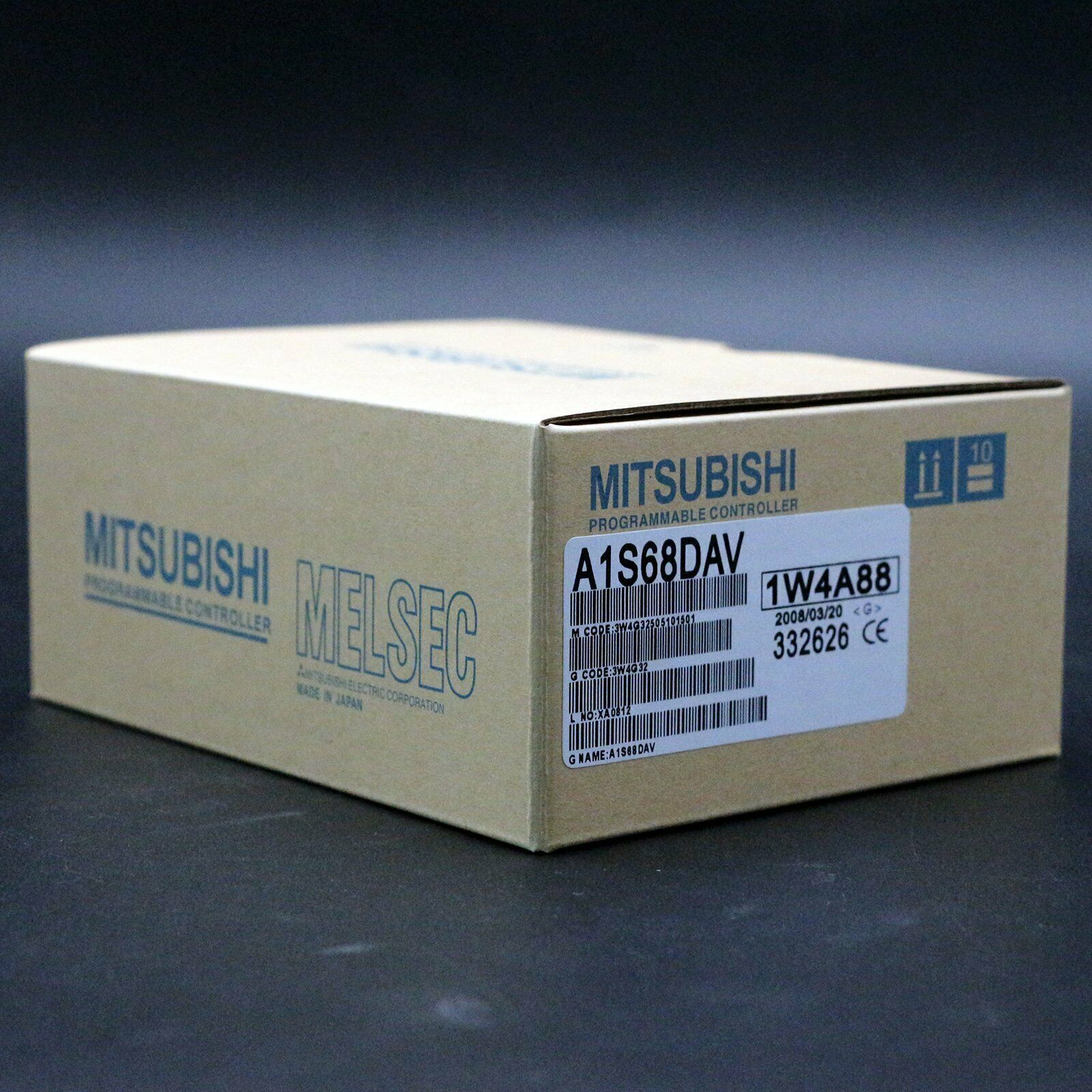 Mitsubishi A1S68DAV Digital-Analog Converter Module One Year - MITSUBISHI