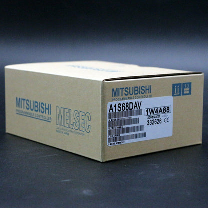 Mitsubishi A1S68DAV Digital-Analog Converter Module One Year - MITSUBISHI