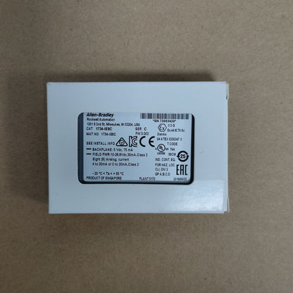 New AB 1734-IE8C POINT 8 Input Module - KOEED