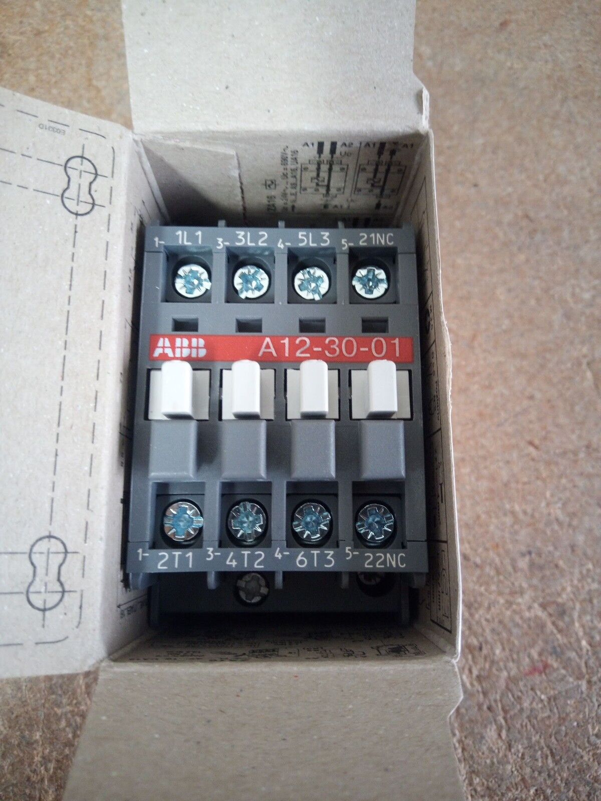 ABB A12-30-01 120V Contactor - ABB