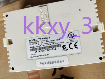 1 Unit Delta DVP06XA-S Module, Tested and Certified - DELTA